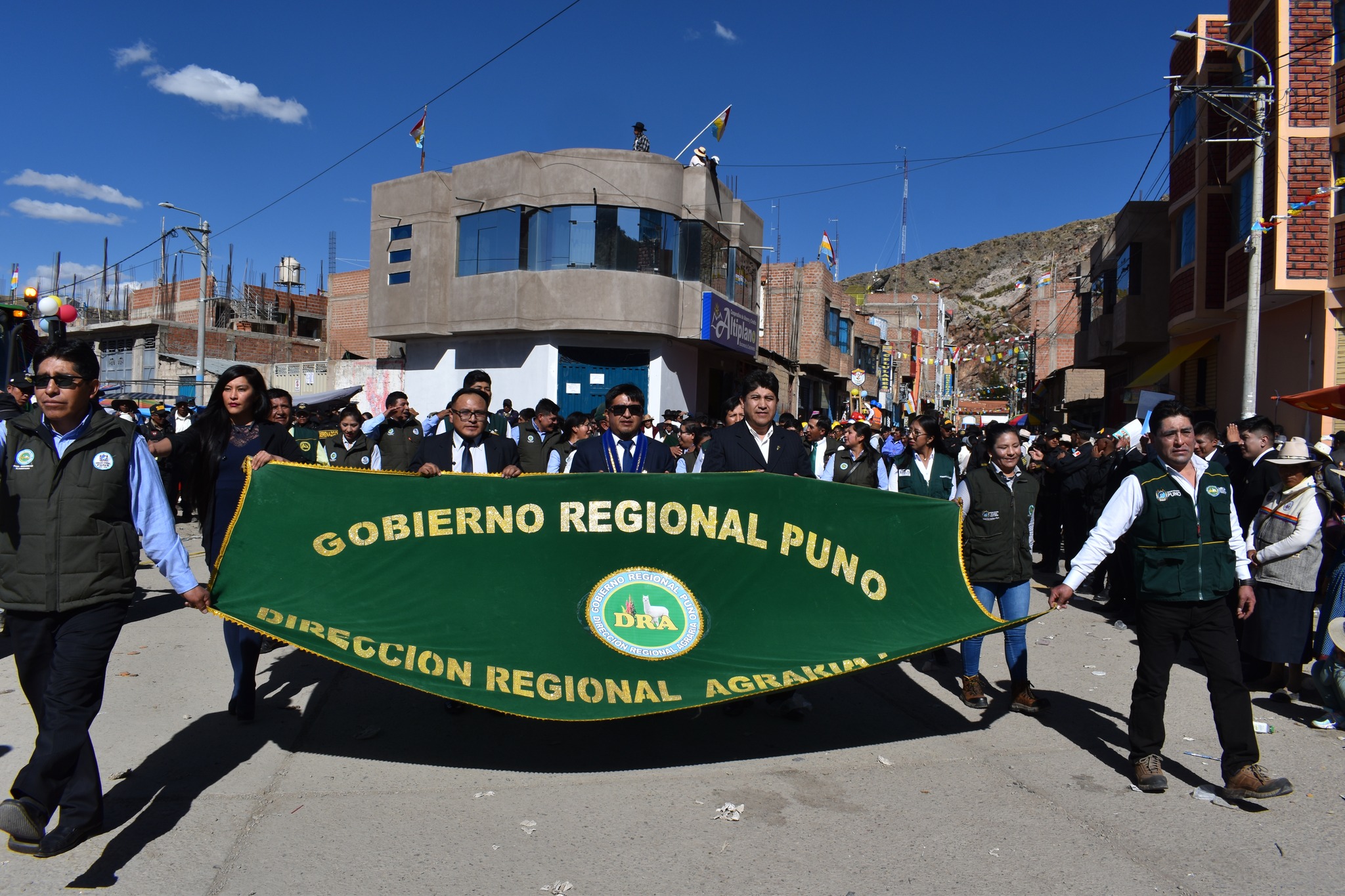 LA DIRECCION REGIONAL AGRARIA PRESENTE EN EL ANIVERSARIO DE LA PROVINCIA DE SAN ANTONIO DE PUTINA