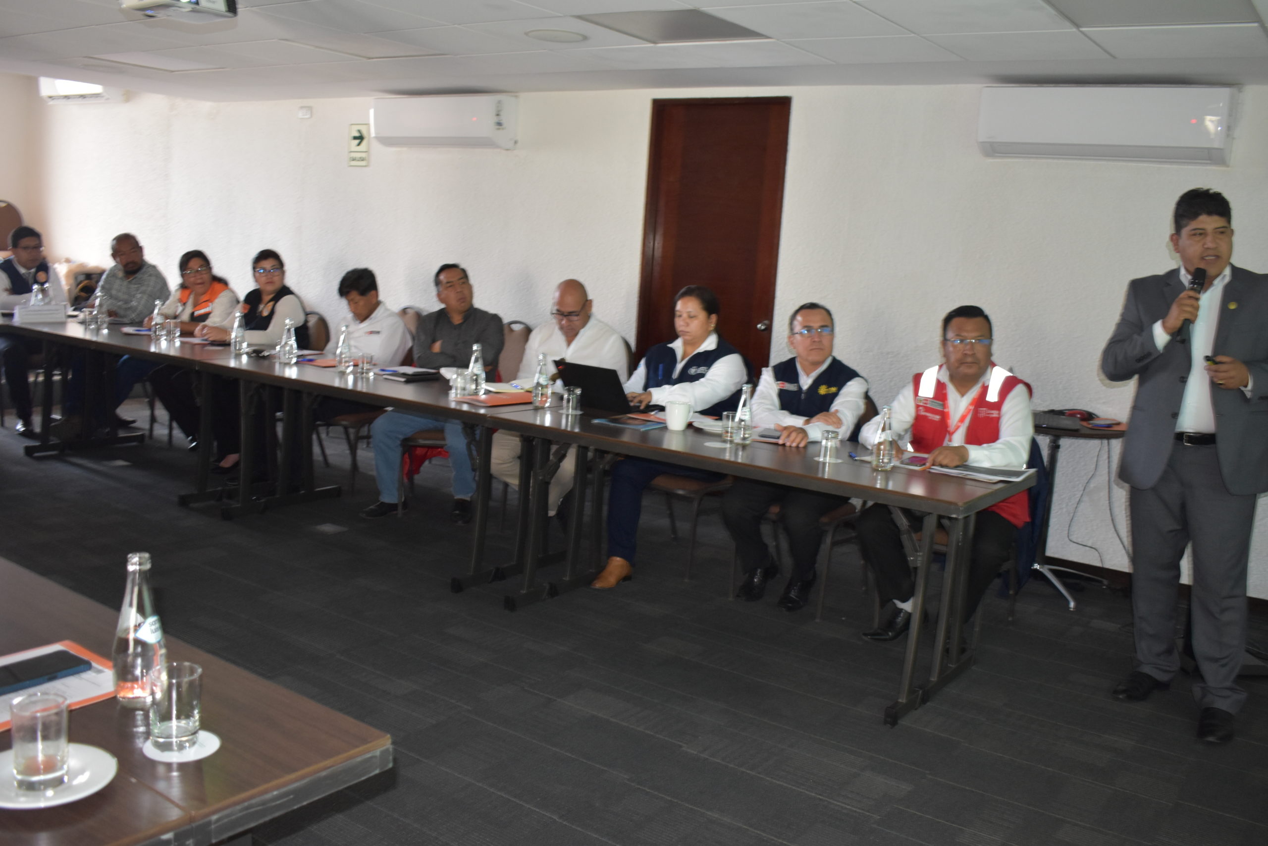 TITULAR DE LA DIRECCION REGIONAL AGRARIA PUNO INFORMO SOBRE LA SITUACION DEL SECTOR AGRARIO Y PECUARIO ANTE AUTORIDADES NACIONALES DEL INDECI