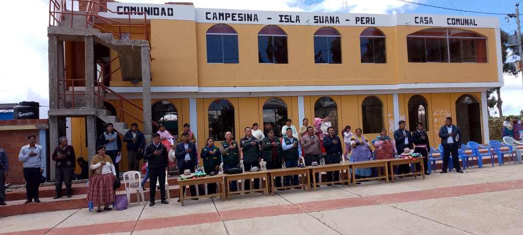 OFICINA DE COMUNIDADES CAMPESINAS ENTREGO EL RECONOCIMIENTO A LA ISLA SUANA COMO COMUNIDAD CAMPESINA
