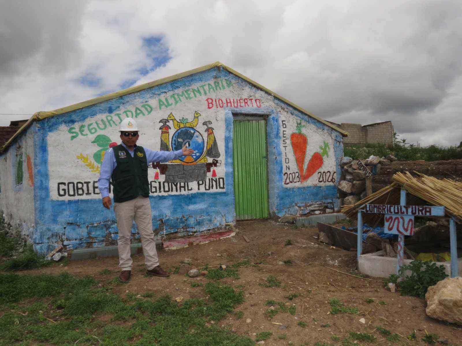 MONITOREO Y SOPORTE TECNICO SE VIENE REALIZANDO POR PARTE DEL PROYECTO SEGURIDAD ALIMENTARIA EN EL DISTRITO DE PAUCARCOLLA