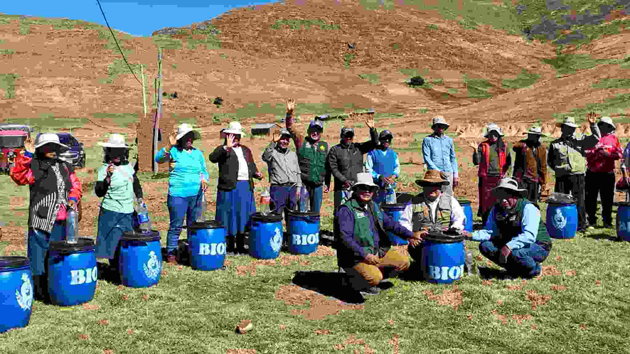 TALLER SOBRE ELABORACION DE BIOL SE DESARROLLADO EN AZANGARO