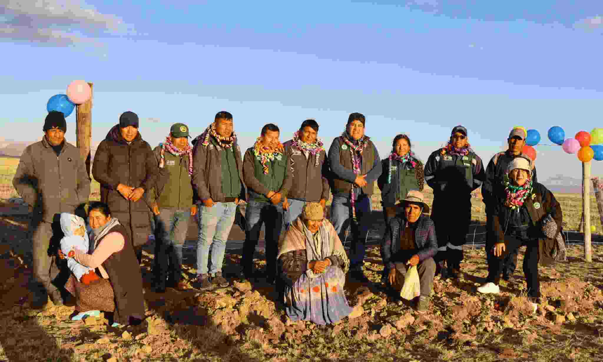 9 MICRO RESERVORIOS ENTREGADOS EN HUANCANE, SANA ANTONIO DE PUTINA,AZANGARO,MELGAR Y CARABAYA