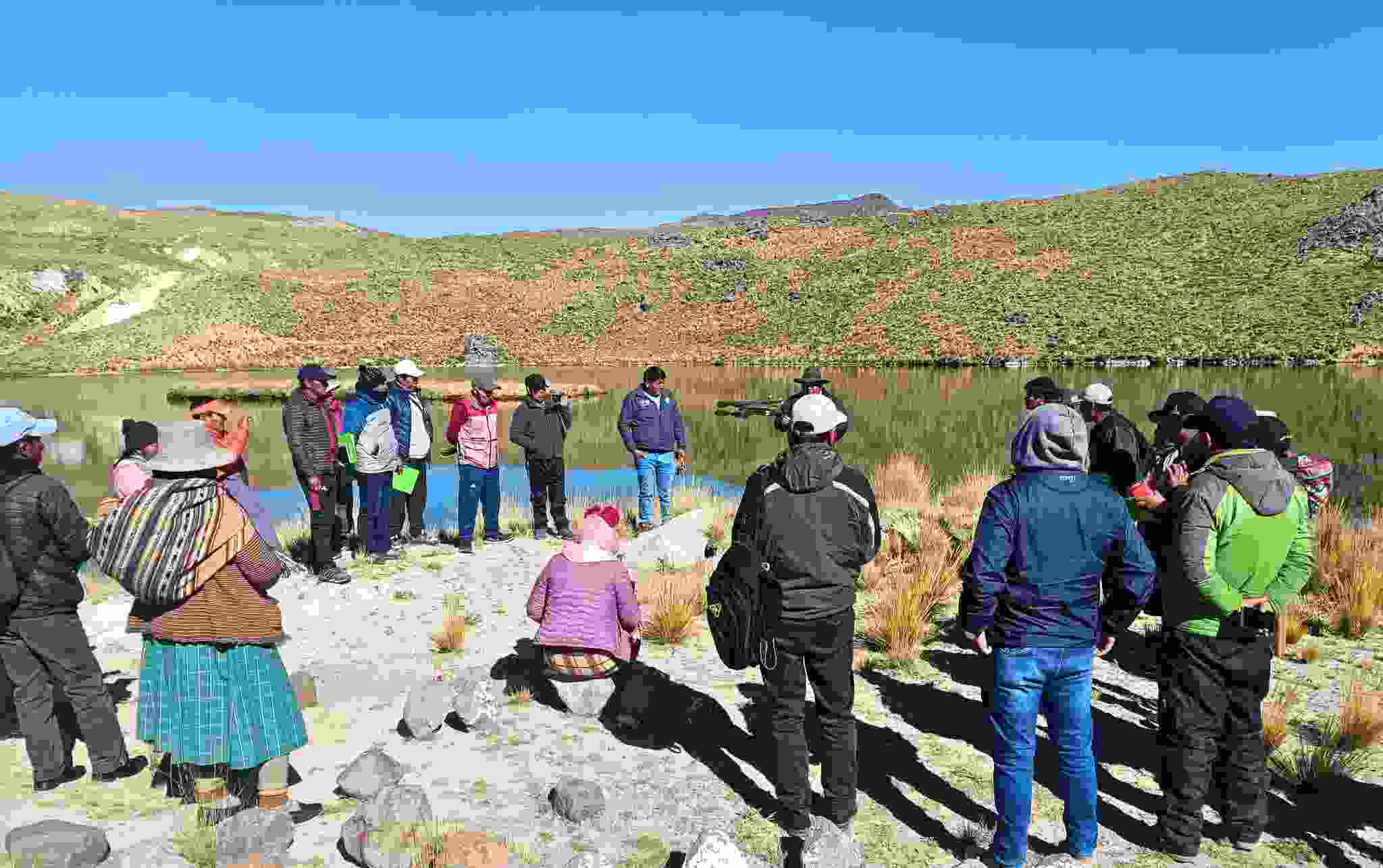 EXITOSA PASANTIA EN PROYECTO VICUÑAS EN LA REGION DE AREQUIPA