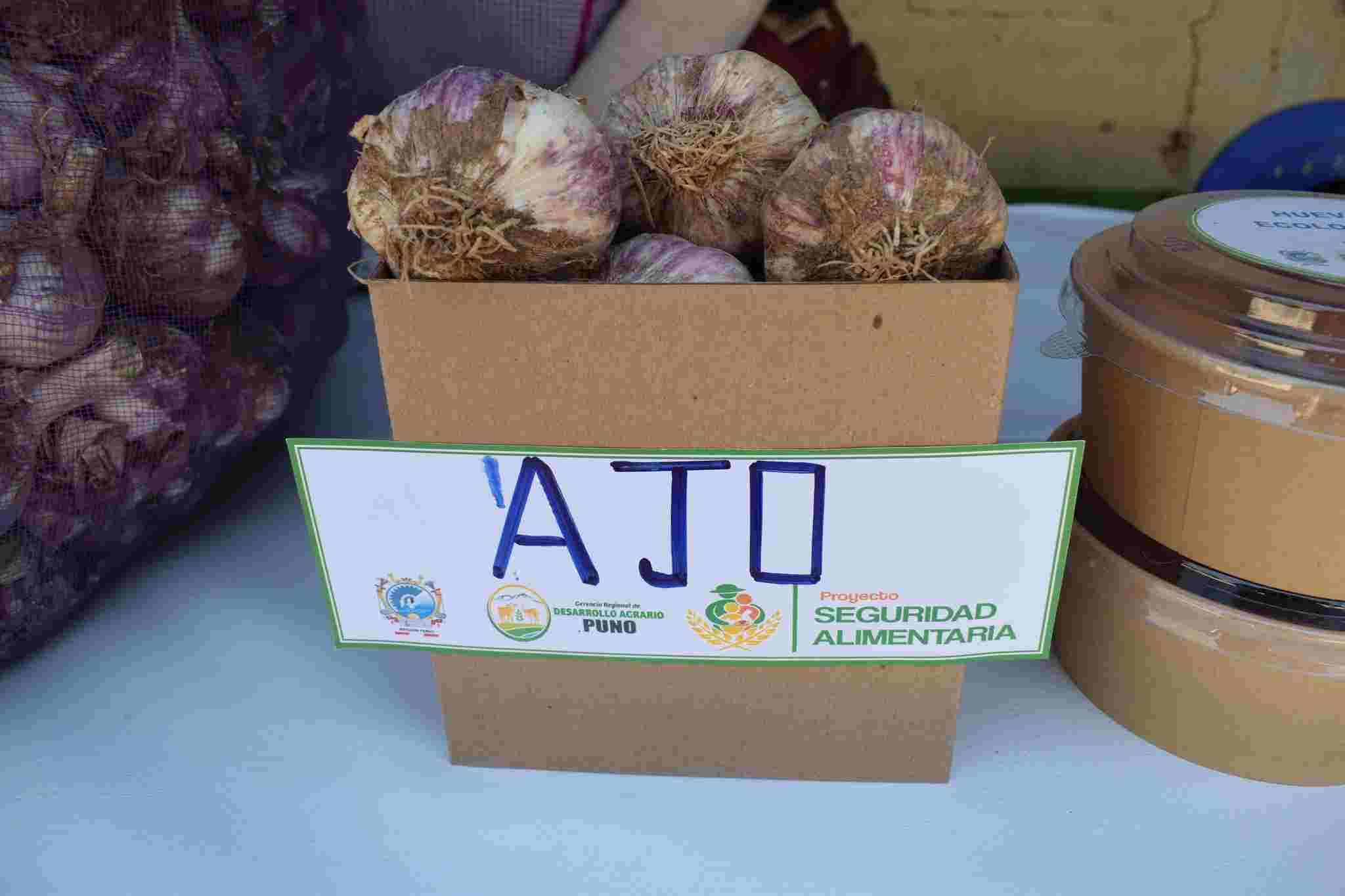 PROYECTO SEGUIRDAD ALIMENTARIA PARTICIPO ACTIVAMENTE EN EL I AGROMERCADO DE LA CHACRA A LA OLLA EN SAN ROMAN