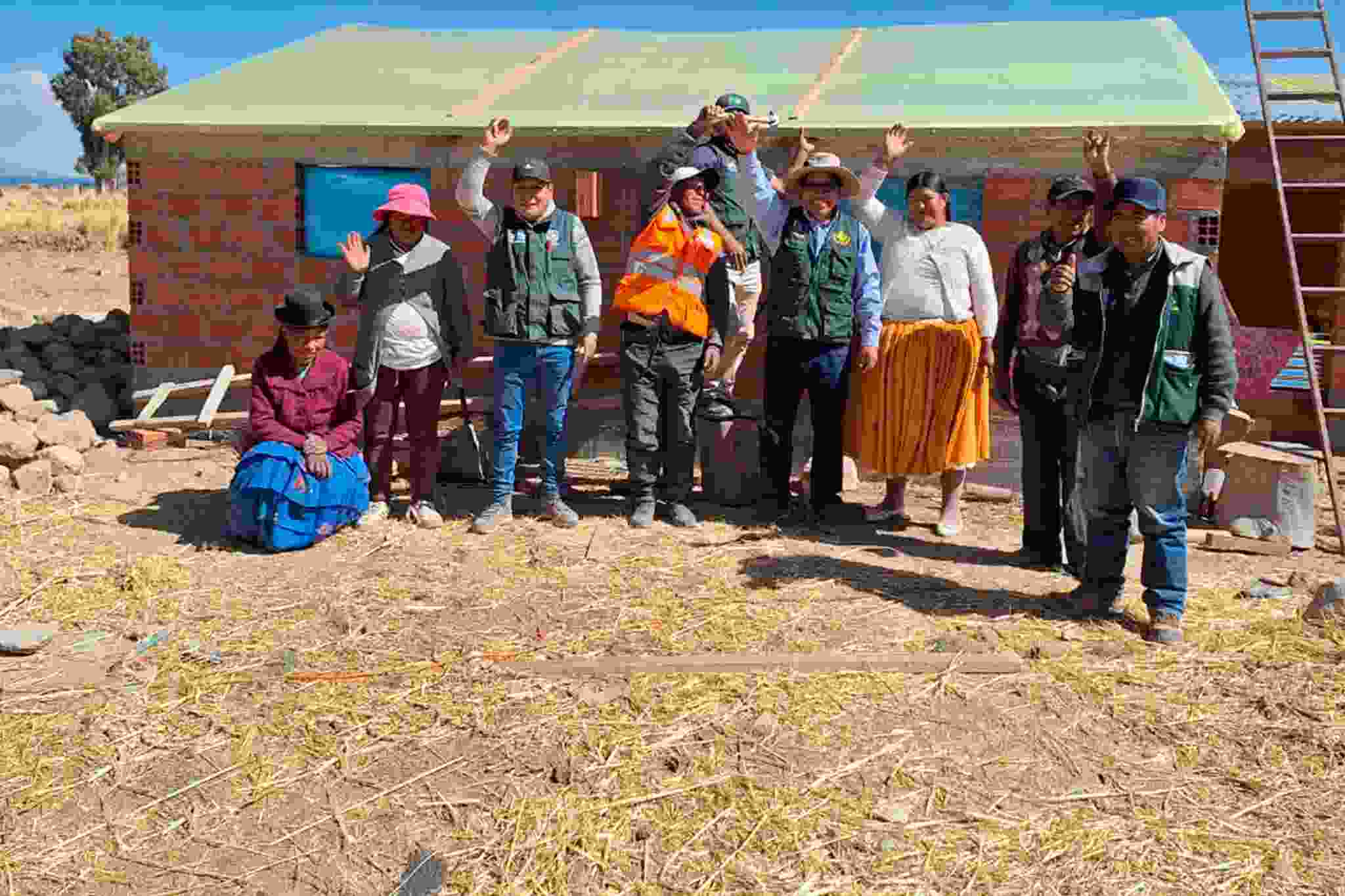 PROYECTO SEGURIDAD ALIMENTARIA CONTINUA TALLER DE COBERTURA Y TECHADO DE BIOHUERTOS EN DIVERSOS DISTRITOS DE LA REGION DE PUNO