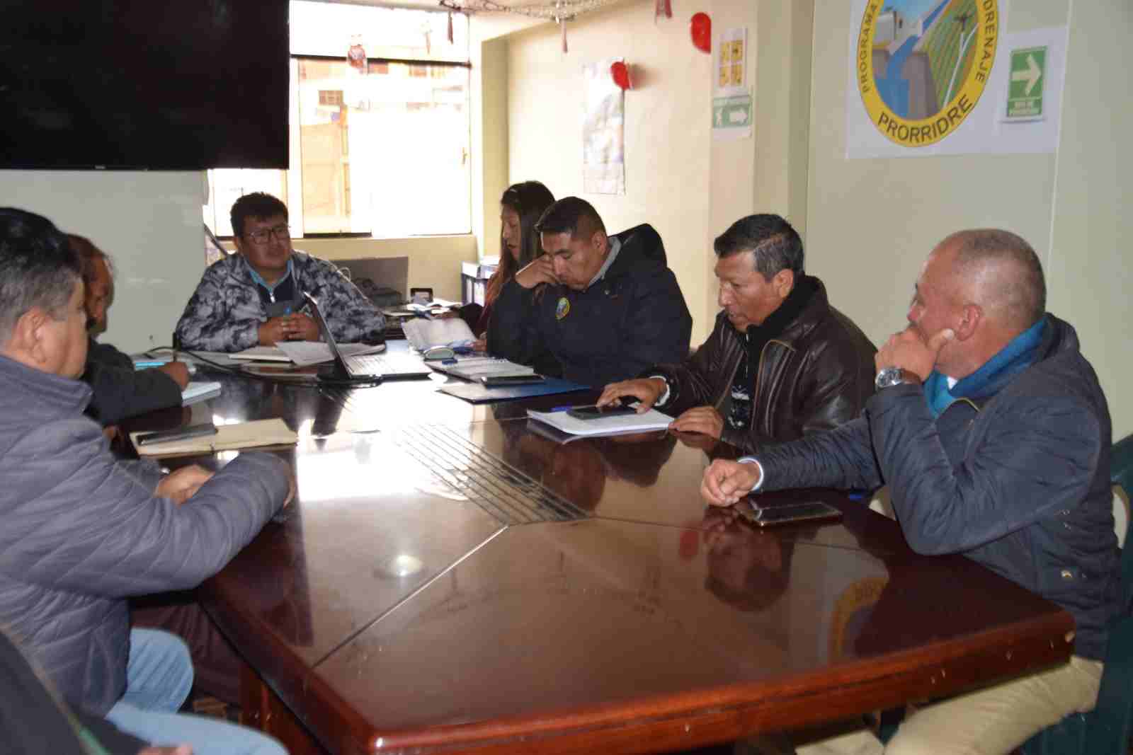 DESDE LA GERENCIA REGIONAL DE DESARROLLO AGRARIO SE PARTICIPO EN LA  REUNIÓN DE TRABAJO PARA ARTICULAR  ACCIÓNES CON LAS UNIDADES EJECUTORAS DEL GOBIERNO REGIONAL