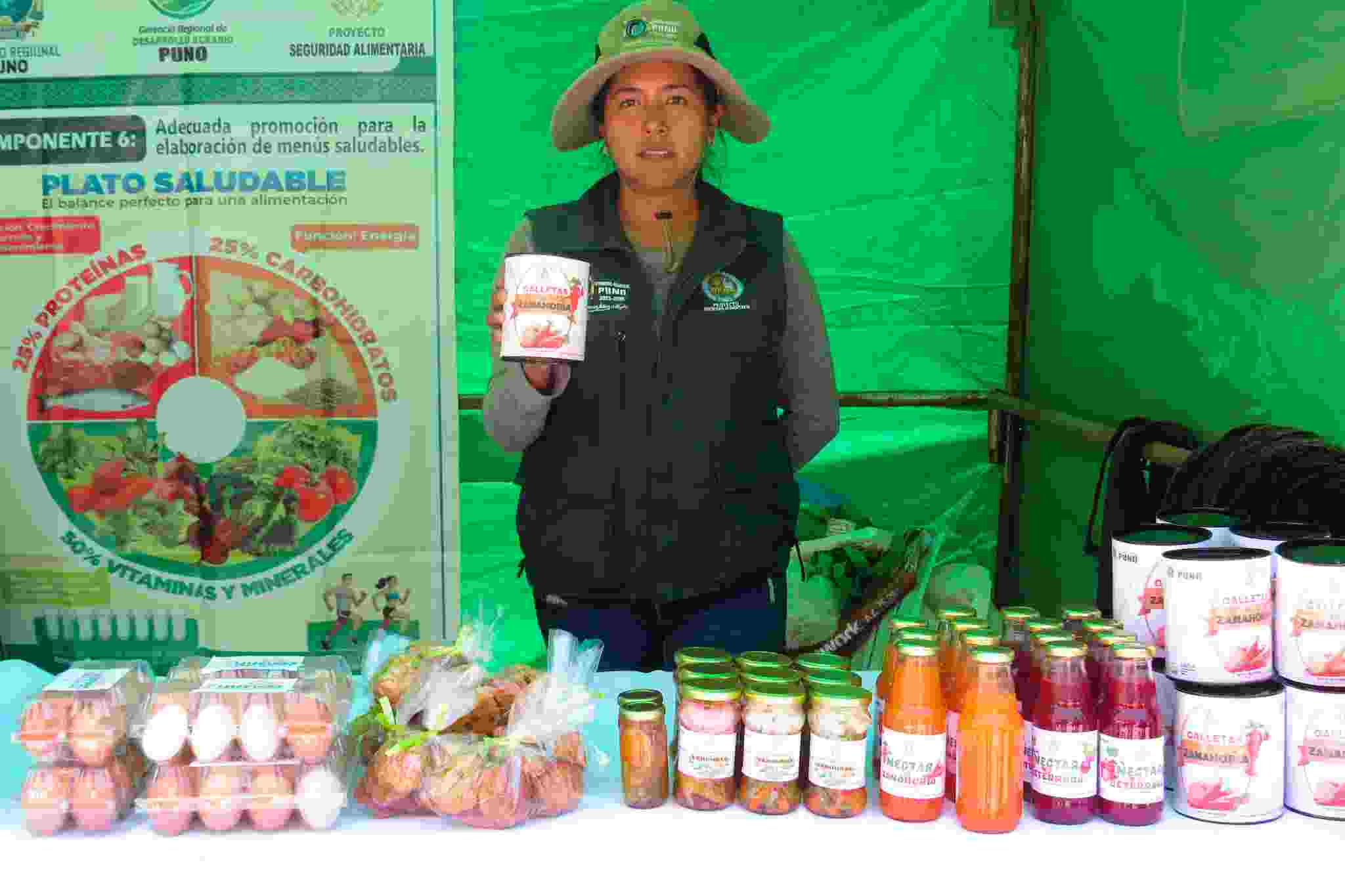 PROYECTO SEGURIDAD ALIMENTARIA REALIZA EXITOSAMENTE FERIA EN YUNGUYO IMPULSANDO EL CONSUMO DE CARNE DE CUY