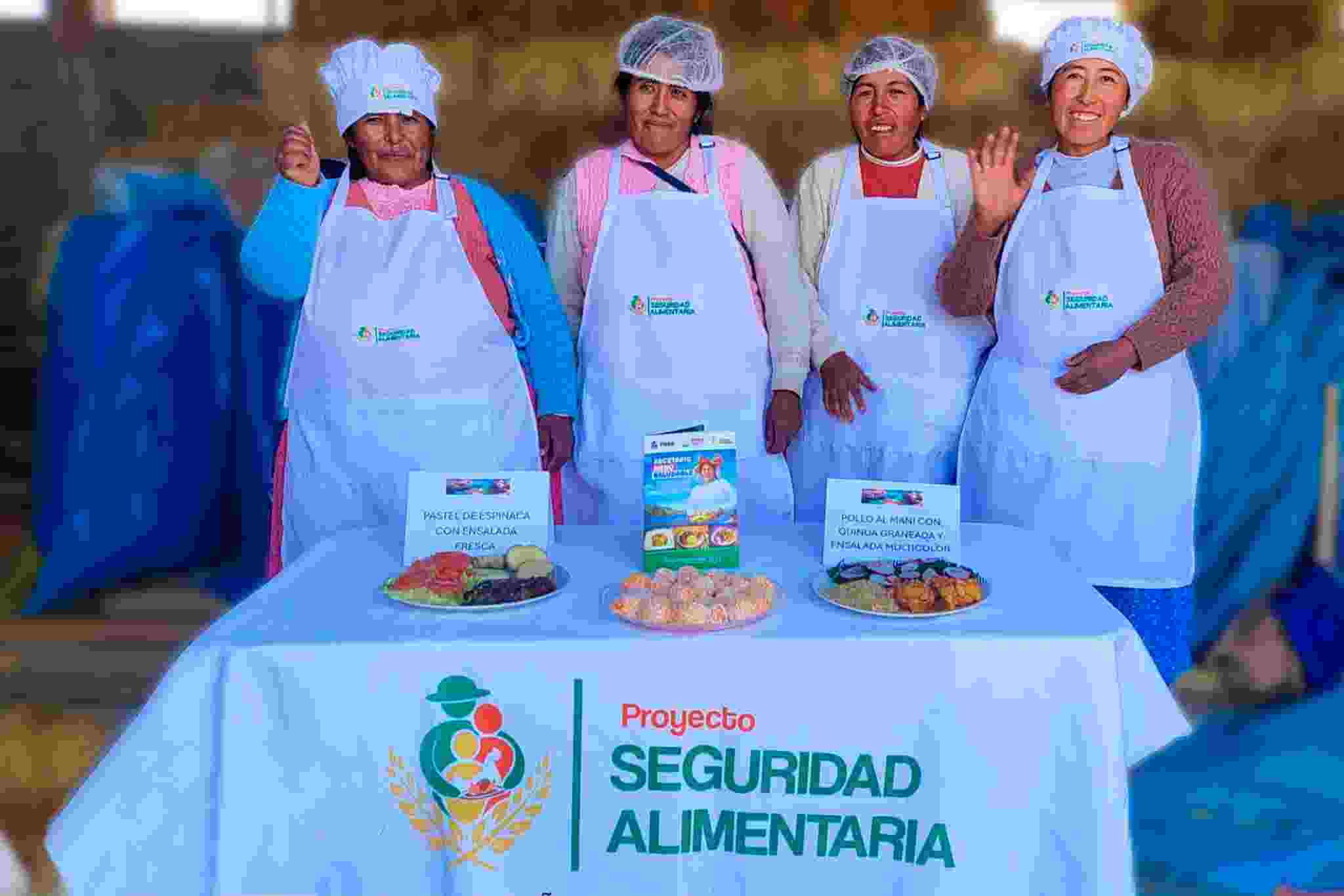 PROYECTO SEGUIRDAD ALIMENTARIA CON LA EJECUCION DE DISTINTAS ACTIVIDADES A NIVEL REGIONAL