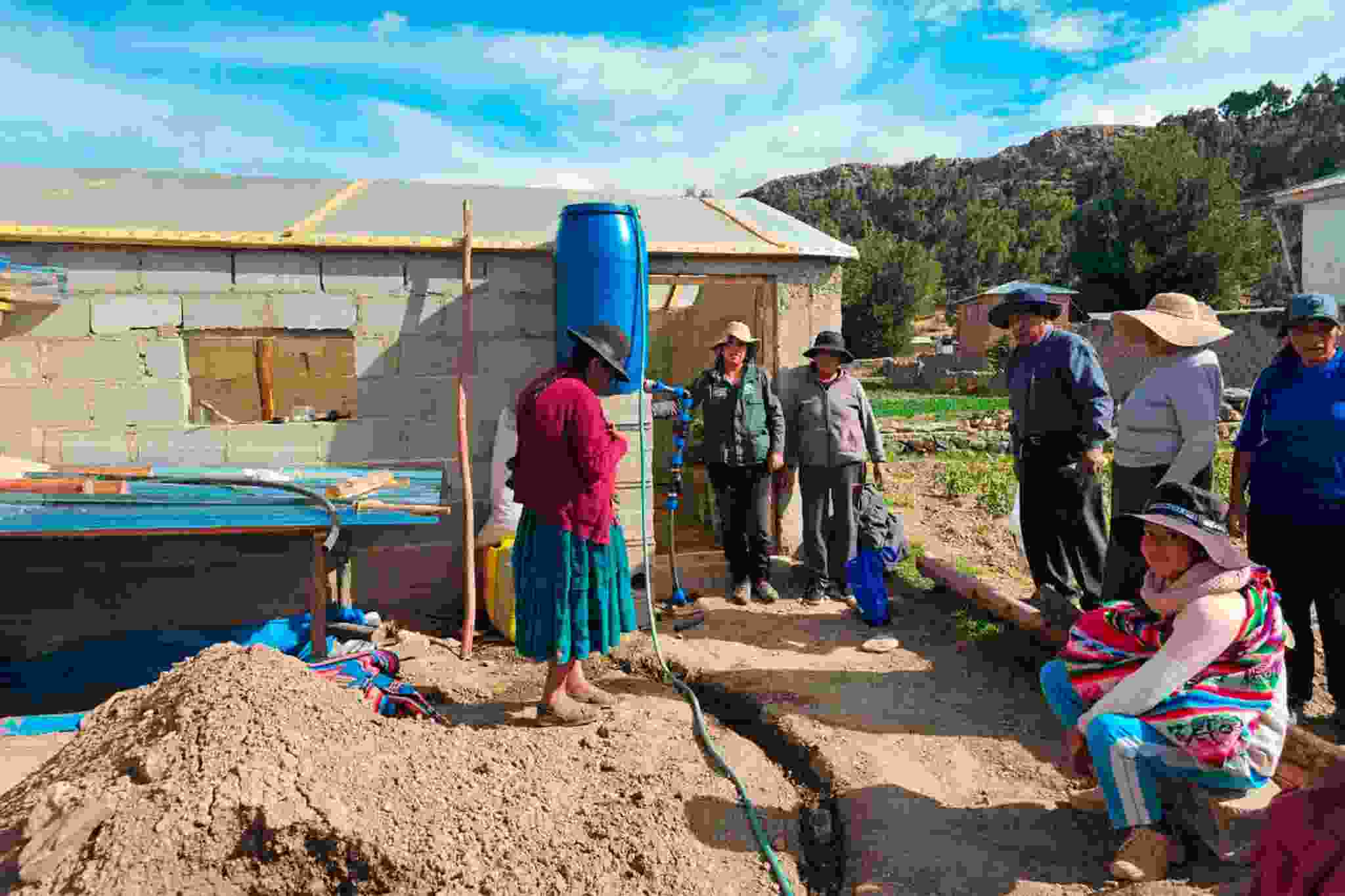 SEGUIMIENTO Y MONITOREO DE INFRAESTRUCTURAS PRODUCTIVAS EN EL PROYECTO SEGURIDAD ALIMENTARIA