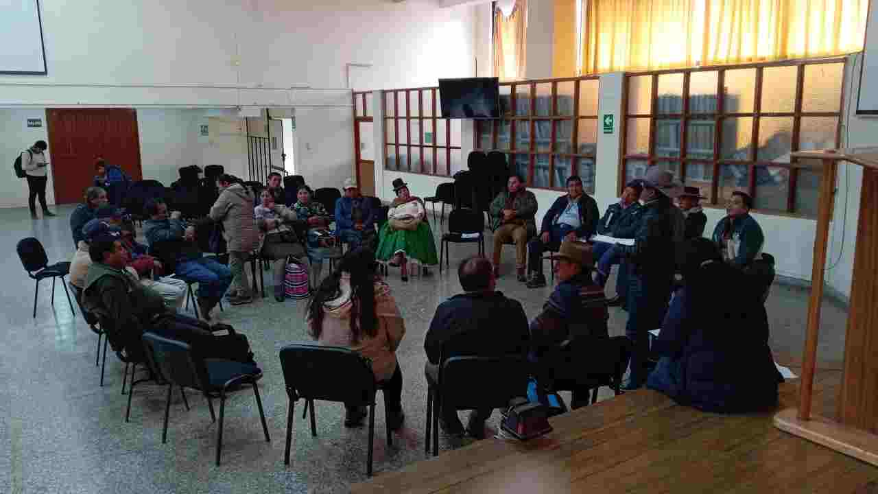 SE INICIO LAS REUNIONES DE TRABAJO EN BENEFICIO DE LOS PRODUCTORES ALPAQUEROS Y LLAMEROS DE LA REGION PUNO