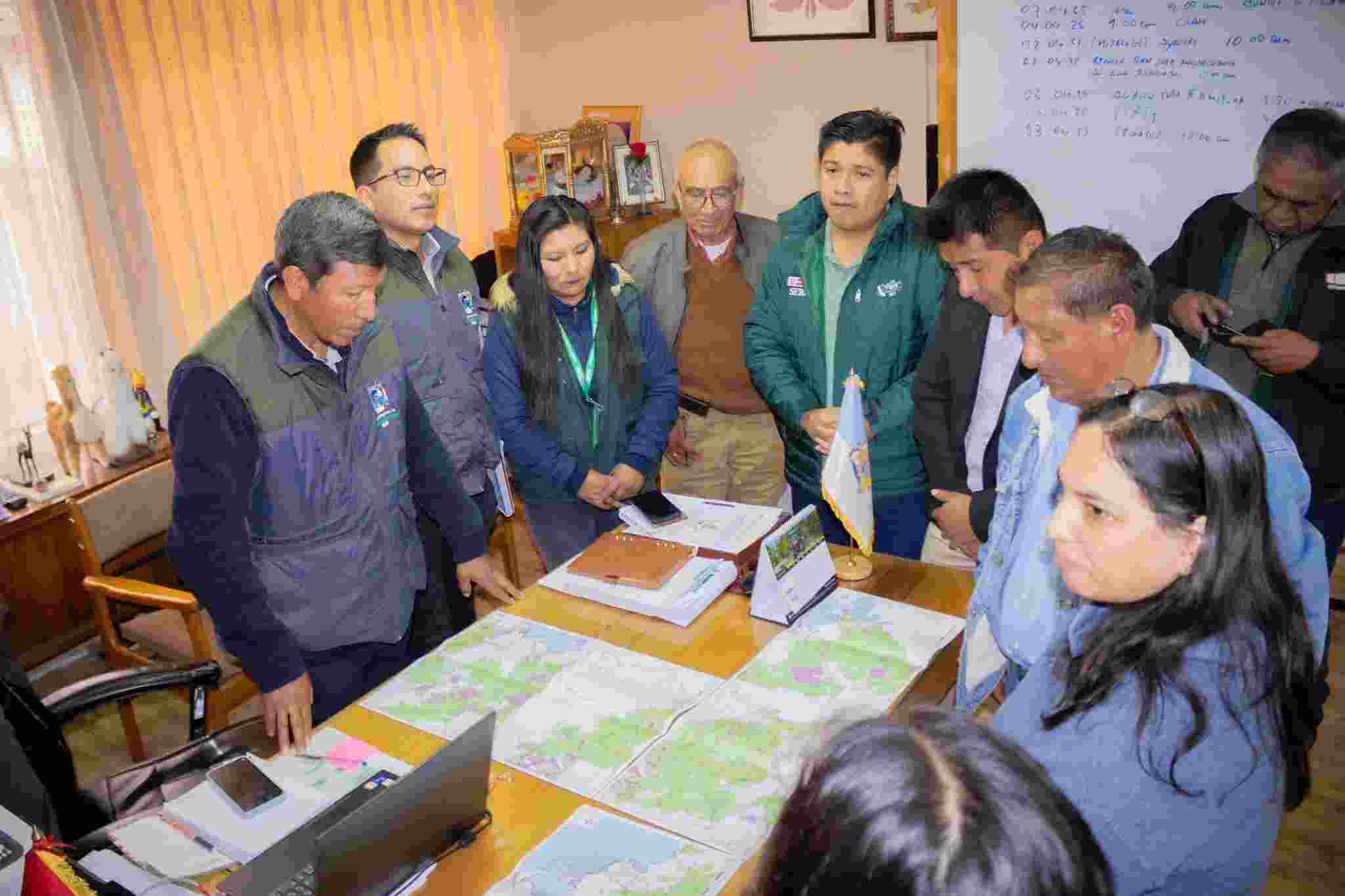 PUNO UNE FUERZAS PARA EL CENSO NACIONAL DE VICUÑAS 2025.