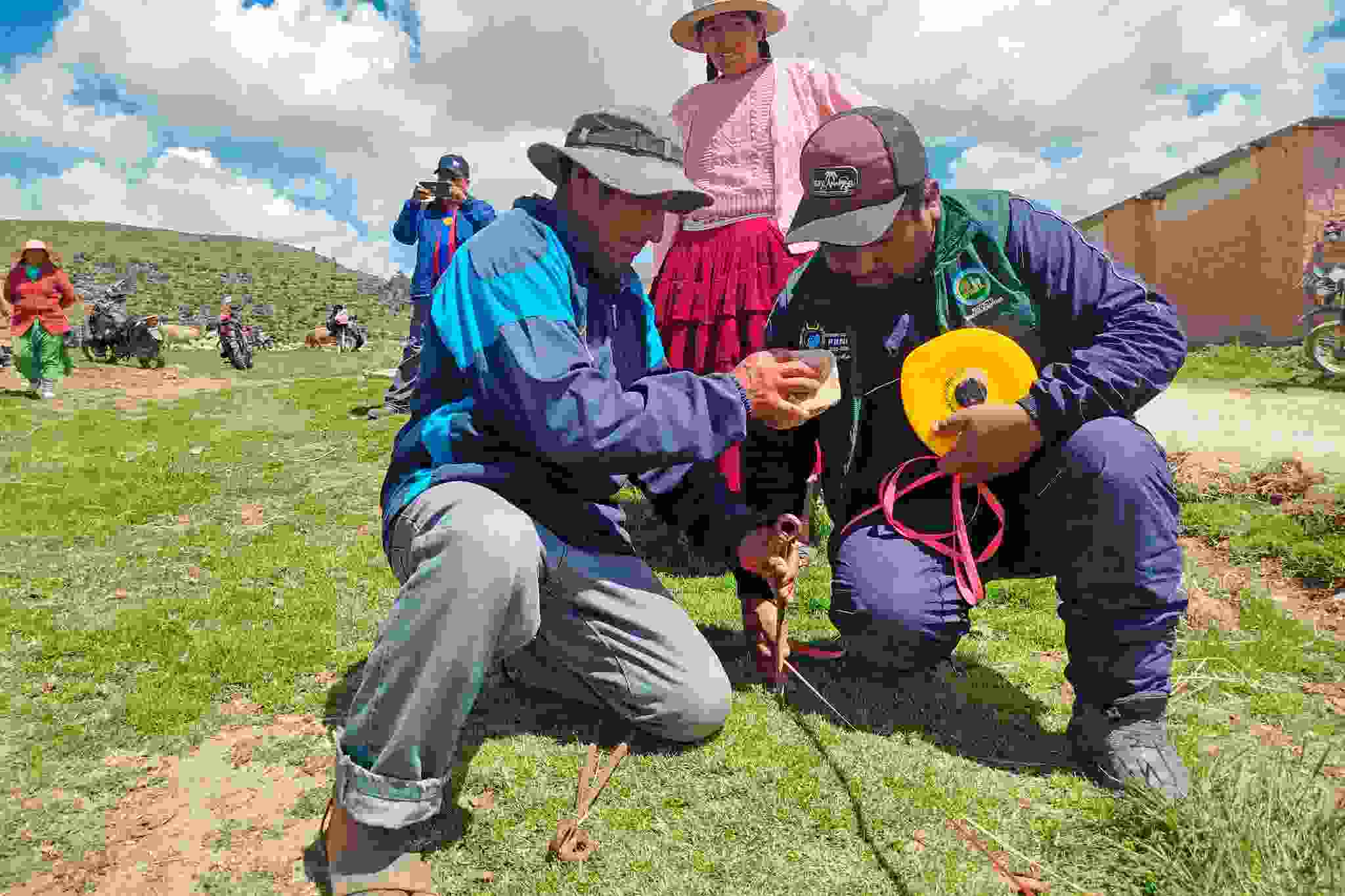 PROYECTO SEGURIDAD ALIMENTARIA AVANZA CON TRAZO Y REPLANTEO DE MÓDULOS PRODUCTIVOS.