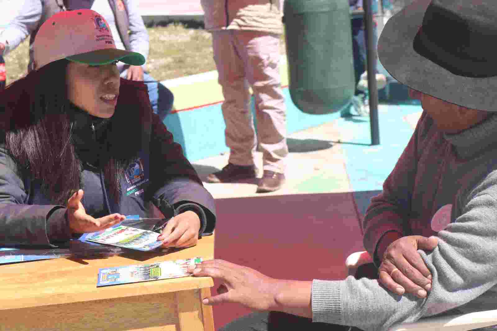 JORNADAS DE INFORMACION VIENE REALIZANDO LA SUB GERENCIA DE SANEAMIENTO DE LA PROPIEDAD AGRARIA Y CATASTRO RURAL