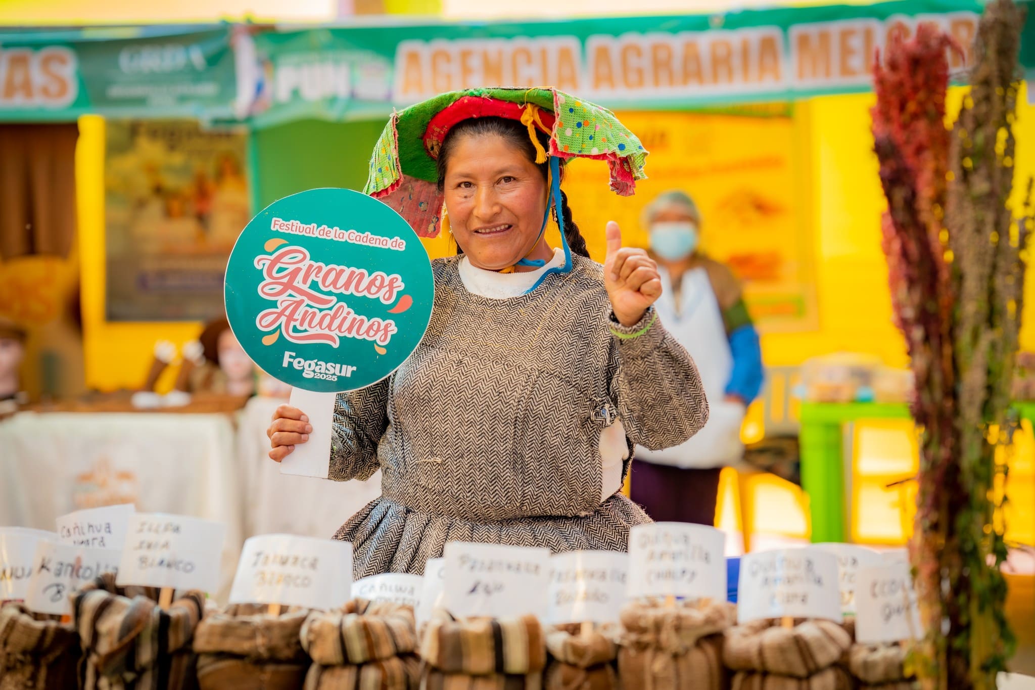 PRODUCTORES DE GRANOS ANDINOS BRILLAN EN EL 26º FESTIVAL FEGASUR 2025.