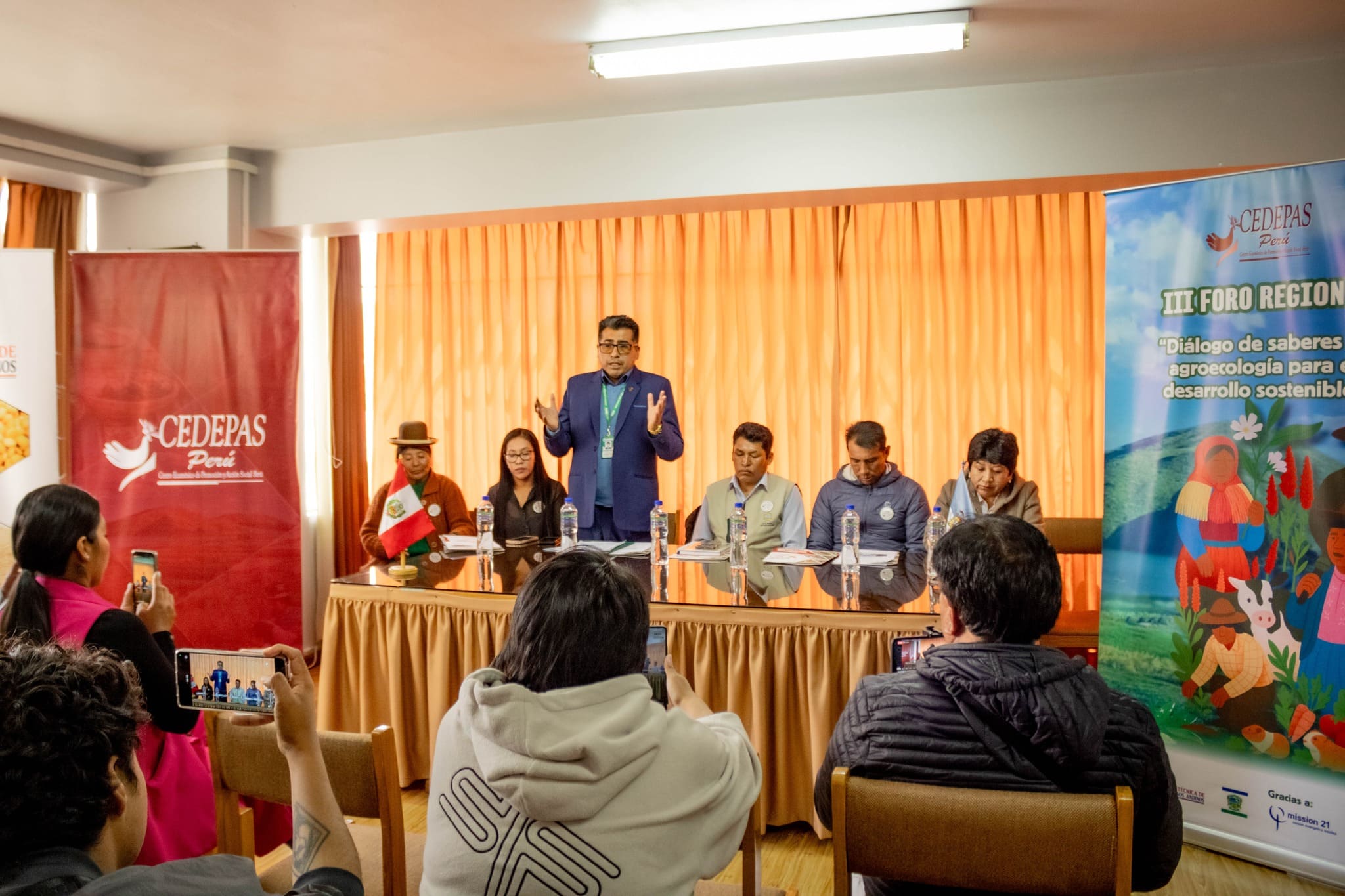 LA GERENCIA REGIONAL AGRARIA PUNO PARTICIPA EN EL LANZAMIENTO DEL III FORO AGROECOLÓGICO