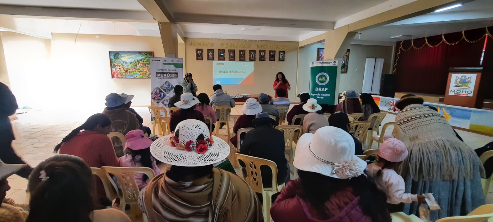 LA GERENCIA REGIONAL DE DESARROLLO AGRARIO REALIZAN TRABAJOS CON PRODUCTORES MEDIANTE SUS CADENAS PRODUCTIVAS