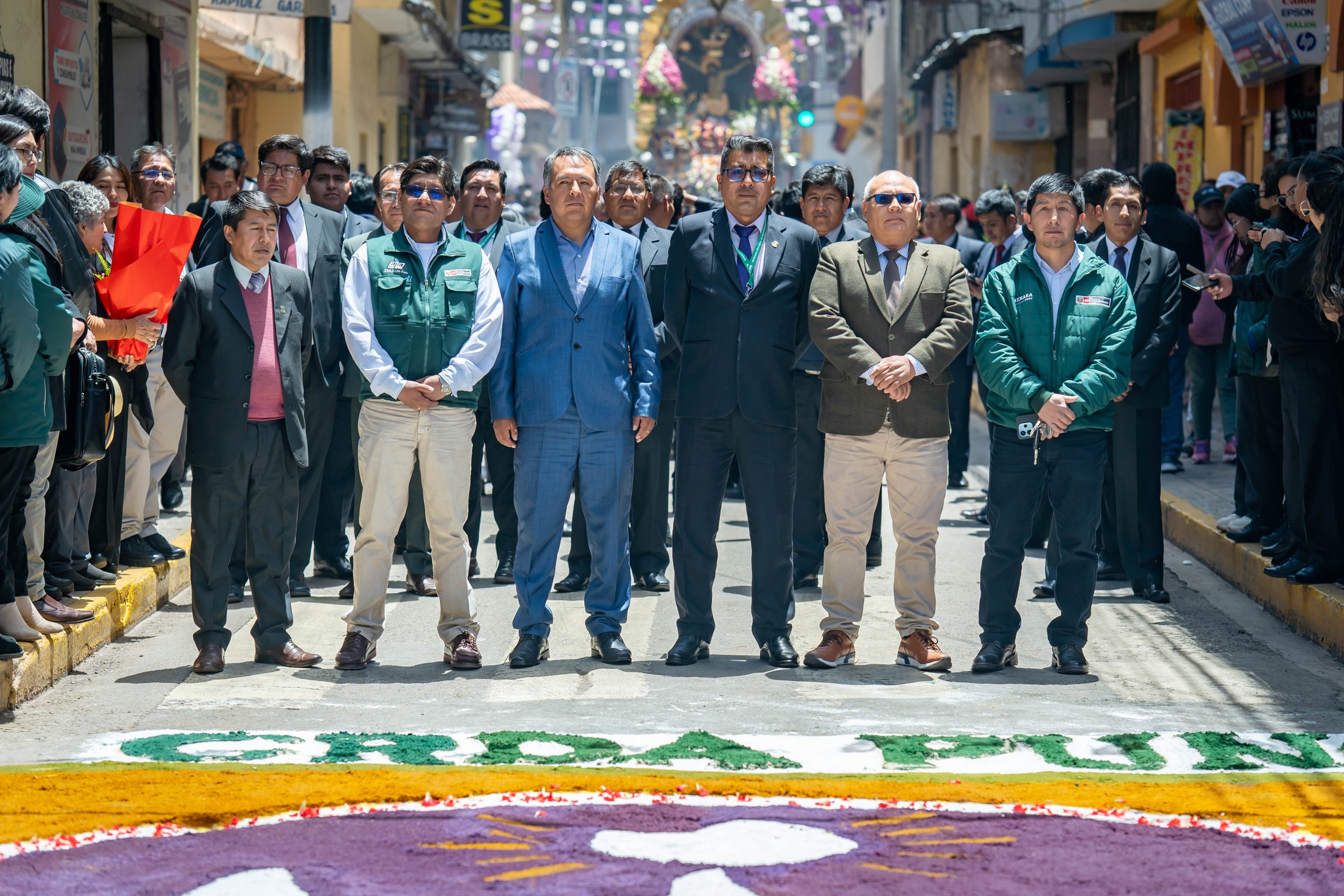 GERENCIA REGIONAL DE DESARROLLO AGRARIO PRESENTE EN EL QUINTO RECORRIDO DEL SEÑOR DE LOS MILAGROS