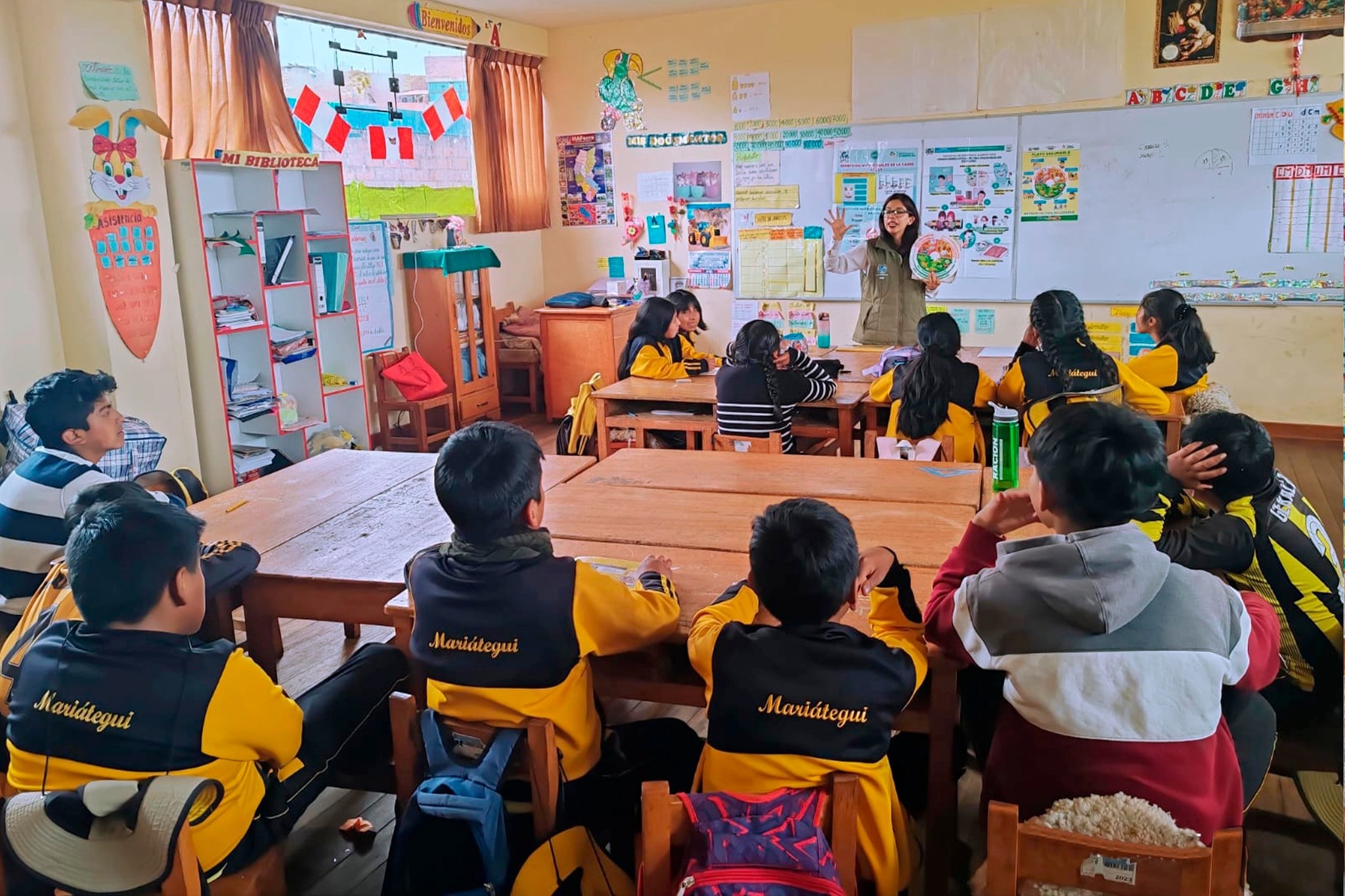 PROMOVEMOS CULTURA ALIMENTARIA SALUDABLE EN ESCOLARES DEL DISTRITO DE MUÑANI