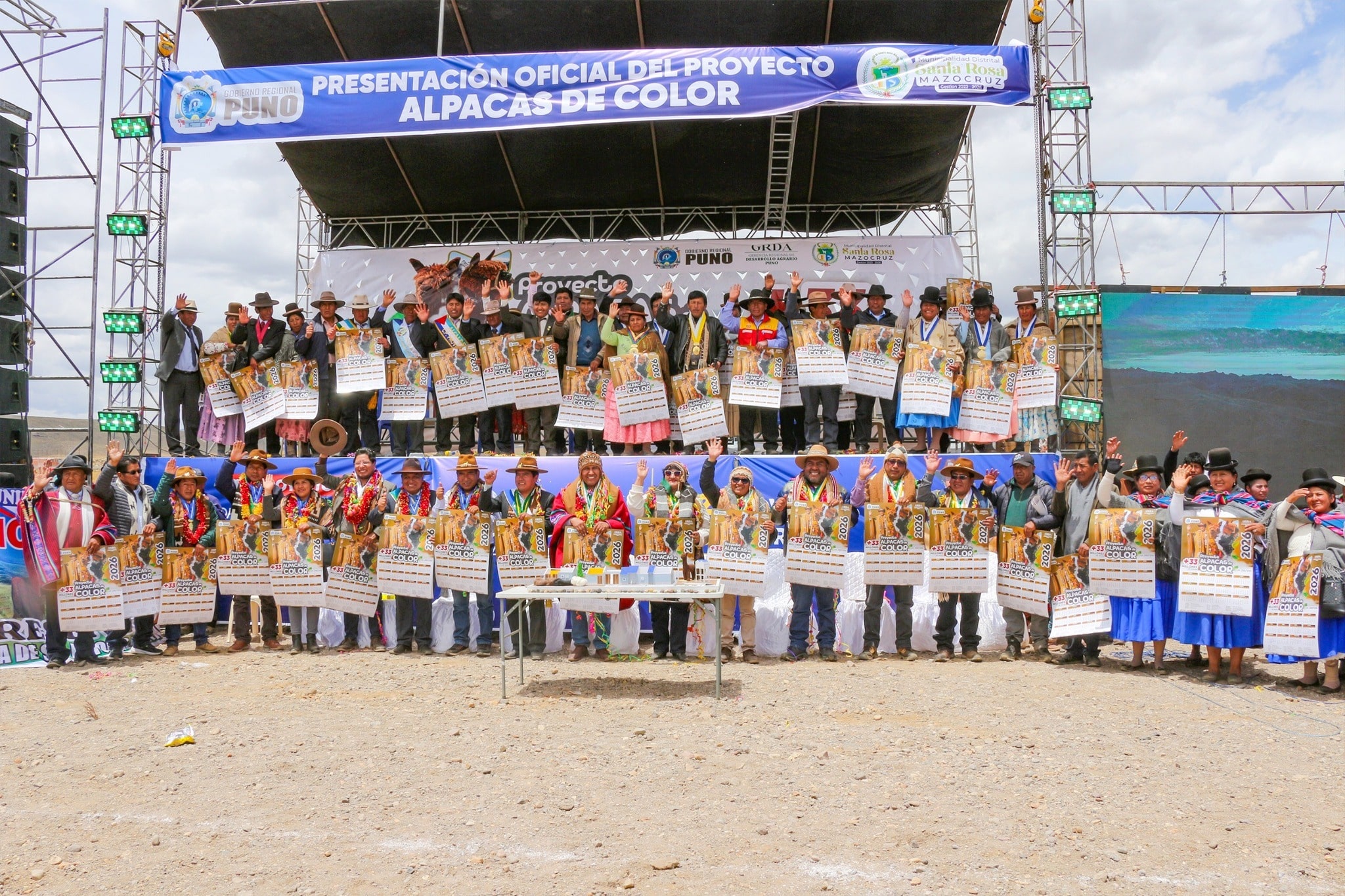 GOBIERNO REGIONAL LANZA INVERSIÓN HISTÓRICA DE S/ 33 MILLONES PARA IMPULSAR LA PRODUCCIÓN Y GENÉTICA DE ALPACAS DE COLOR.
